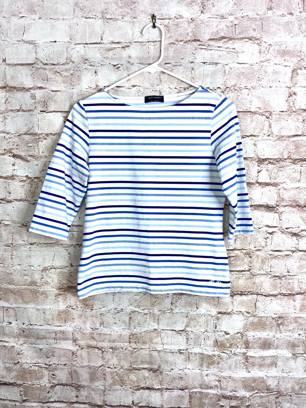 Saint James Garde Côte Anti UV Top in Stripes Size 8
